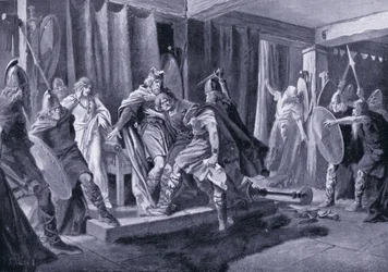 Attempted assassination of King Edwin of Northumbria, AD 626