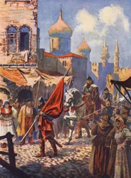 The Return of Ivan the Terrible to Moscow after the Conquest of Kazan