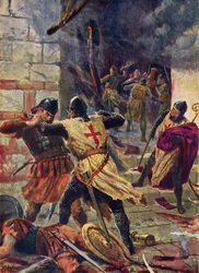 The Capture of Constantinople by Crusaders