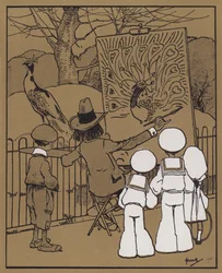 The Peacock and the Decorative Artist