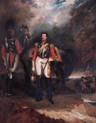 Portrait of Stapleton Cotton, Viscount Combermere, British Soldier, 1839