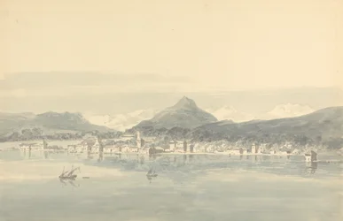A Town on the Lake of Geneva