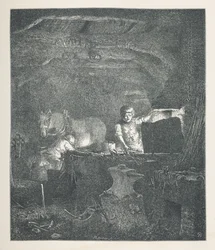 A Blacksmith, from 