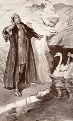 Ler and the Swans, illustration from 