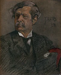 Portrait of Alfred East