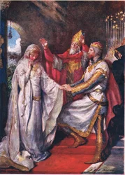 The Marriage of King Arthur and Queen Guinevere