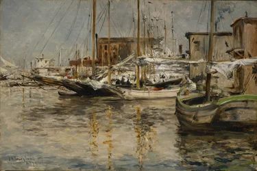 Oyster Boats, North River
