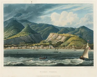 The city of Roseau, Dominique