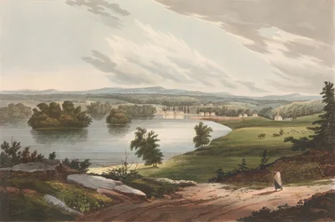 Fort Edward No. 10 of The Hudson River Portfolio