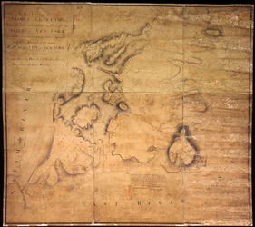 To his excellency George Clinton, Esq. . . .This plan of the City of New York and its environs . . ., 1785