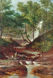 Cat Holes Dam Fall in Todmorden