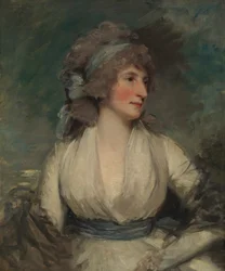 Portrait of a Woman, reverse, now covered by relining canvas Study of a Child