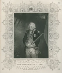 Sir John Jervis in 1795