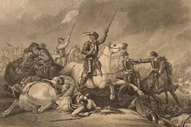 Cromwell at the Battle of Marston Moor
