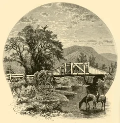 Old Bridge, Blackberry River, near Canaan