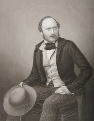 H.R.H. Prince Albert (1819-61) Prince Consort of Great Britain and Ireland, engraved by D.J. Pound from a photograph, from 