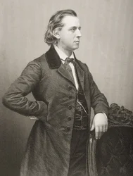 Henry Ward Beecher (1813-1887) engraved by D.J. Pound from a photograph, from 