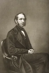 Robert Grosvenor engraved by D.J. Pound from a photograph, from 