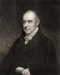 Sir Benjamin Hobhouse, 1st Baronet, engraved by John Cochran, from 