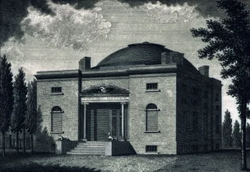 Pennsylvania Academy of Fine Arts (engraved by Benjamin Tanner), c.1820