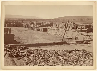 Pueblo of San Juan, New Mexico: North End of Town