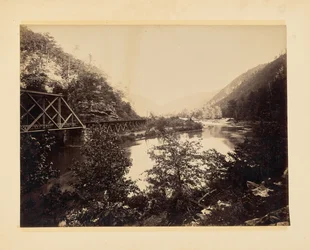 [Railroad Tracks and River]