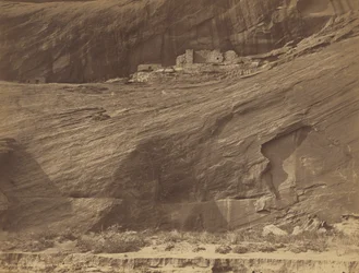 Ruins of Cliff Dwellings, Canyon de Chelly, 1889