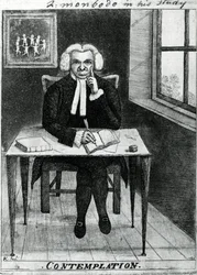 Contemplation - Lord Monboddo in his Study