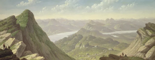 North-west view from Ben Lomond
