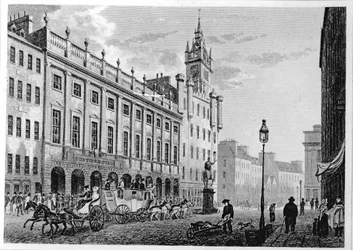 View of The Town Hall, Exchange, Glasgow