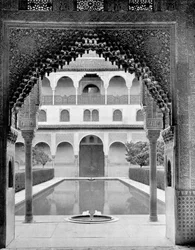 Court of the Myrtles, Alhambra, Spain