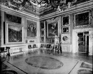 Hall of Saturn, Pitti Palace, Florence, Italy, 1893