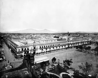 Panorama of the City of Mexico, 1893