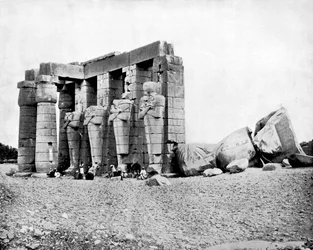 Ruins, Thebes, Egypt