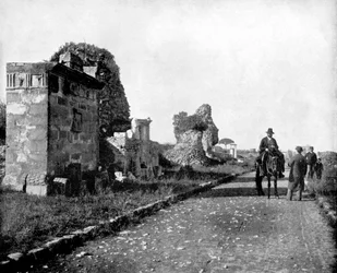 The Appian Way, Rome, 1893