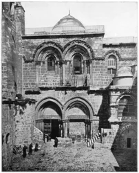 The Church of the Holy Sepulchre, Jerusalem, late 19th century