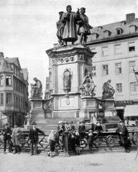 The Gutenberg Monument, Frankfurt, Germany