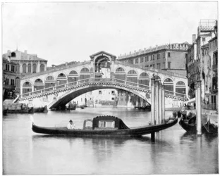 The Rialto, Venice, late 19th century