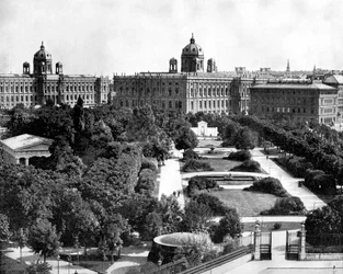 Volksgarten and Theseum, Vienna, Austria
