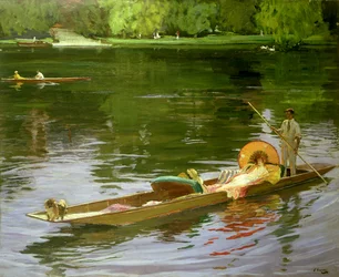 Boating Scene at Maidenhead