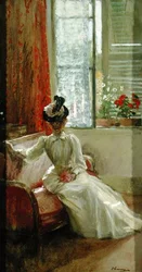 Interior: A Lady