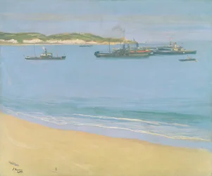 The Harbour at St. Jean de Luz - Early Morning, 1917