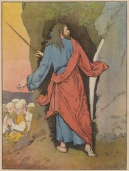 Moses Striking the Rock