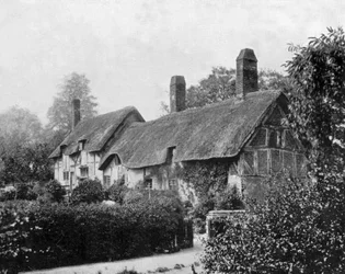 Cottage of Ann Hathaway in Stratford upon Avon, England