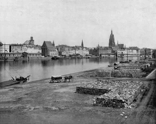 Frankfurt on the Main in Germany, c. 1900