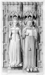 Effigy of Henry IV and his Queen Joan of Navarre in Canterbury Cathedral