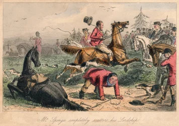 Mr. Sponge completely scatters his Lordship, 1865