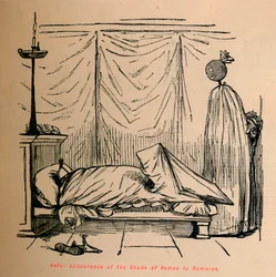 Awful appearance of the Shade of Remus to Romulus, 1852