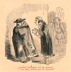 Cardinal Campeggio and Mr. Sampson. I Can Hear Nothing Now, Mr. Sampson