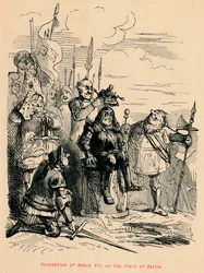 Coronation of Henry VII on the Field of Battle